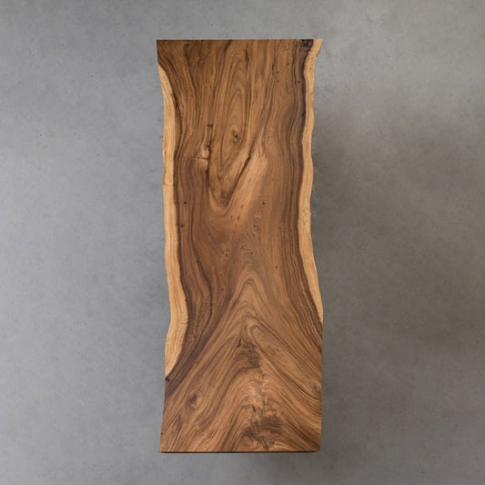 Sheesham Wood Kitchen Live Edge Dining Table