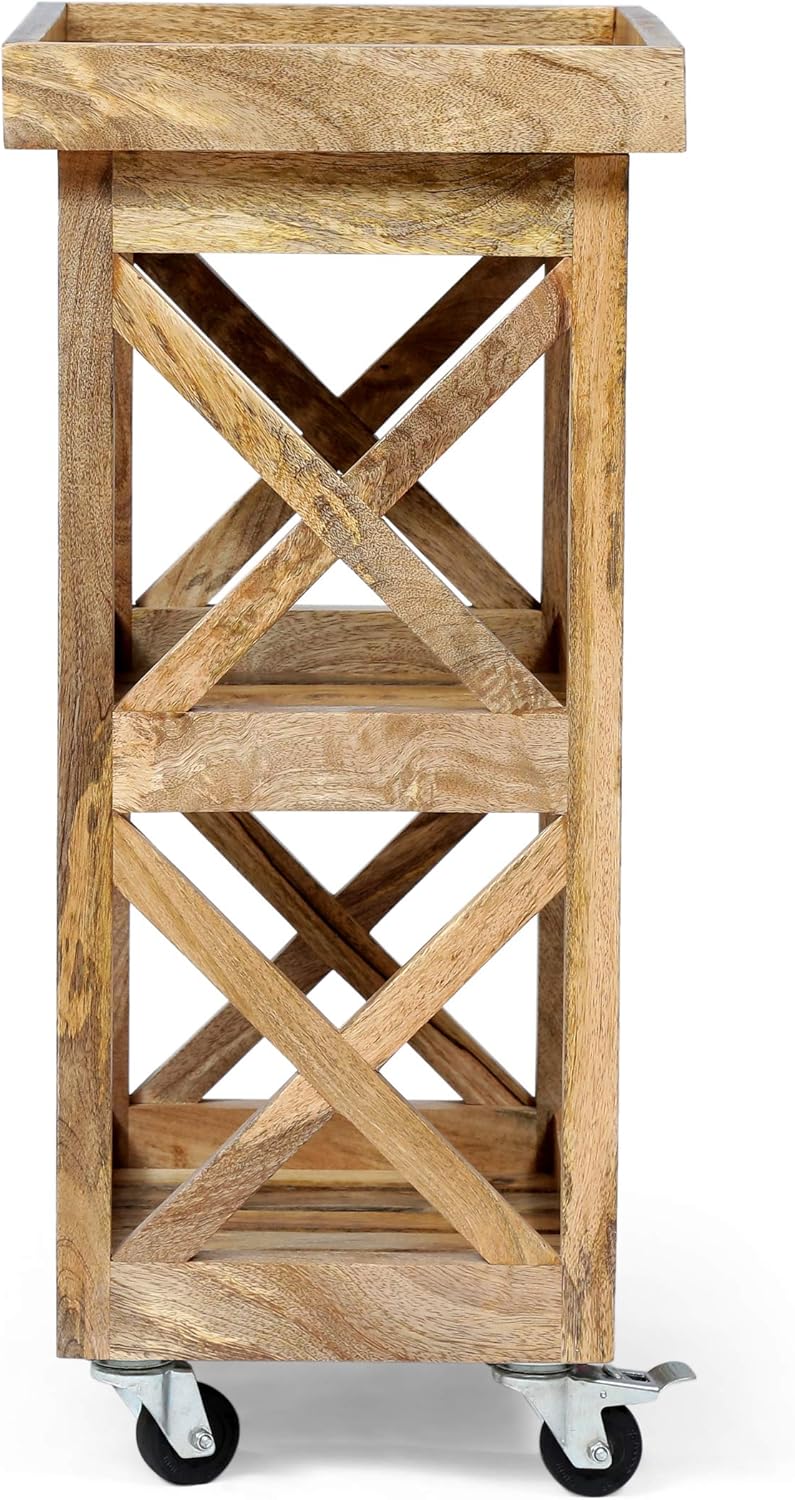 Modern Metal Serving Cart – Stylish & Durable Kitchen Trolley