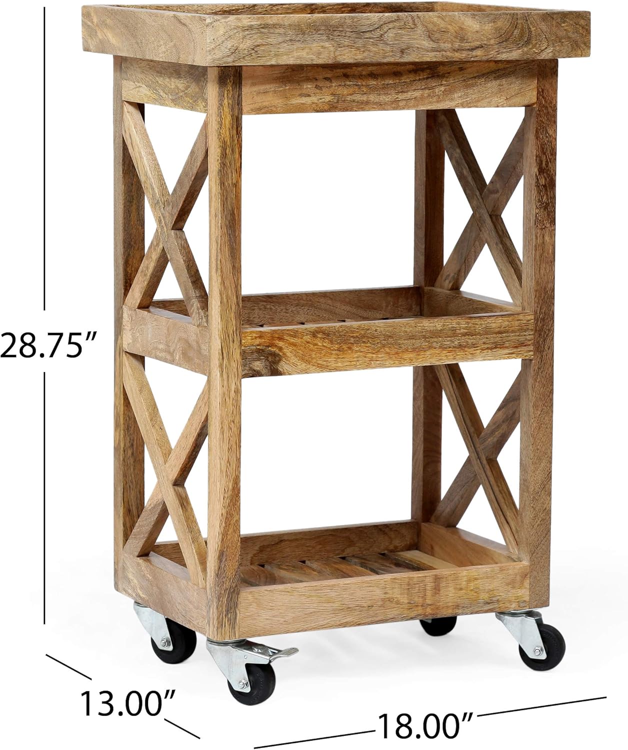 Modern Metal Serving Cart – Stylish & Durable Kitchen Trolley