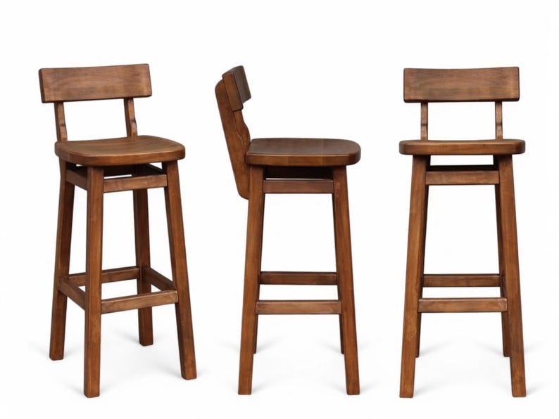 Modern Bar Stool – Durable Counter Height Stool for Home & Café