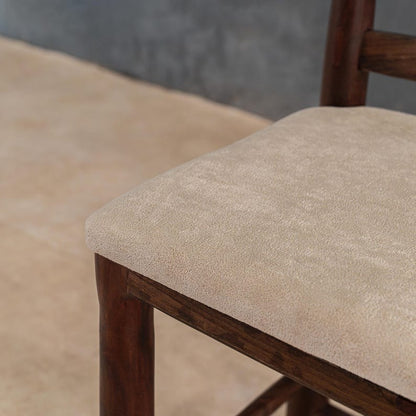 Rustic Reclaimed Wood Ghumti Counter Stool