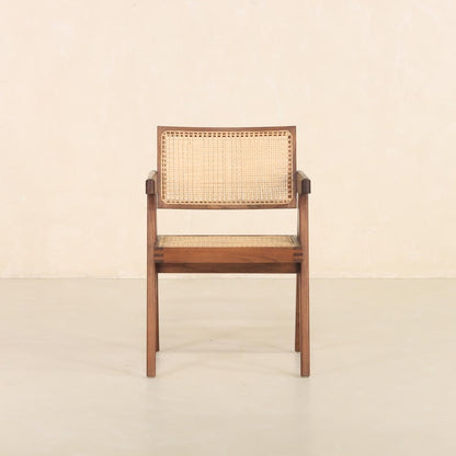 Floating Back Cane Armchair